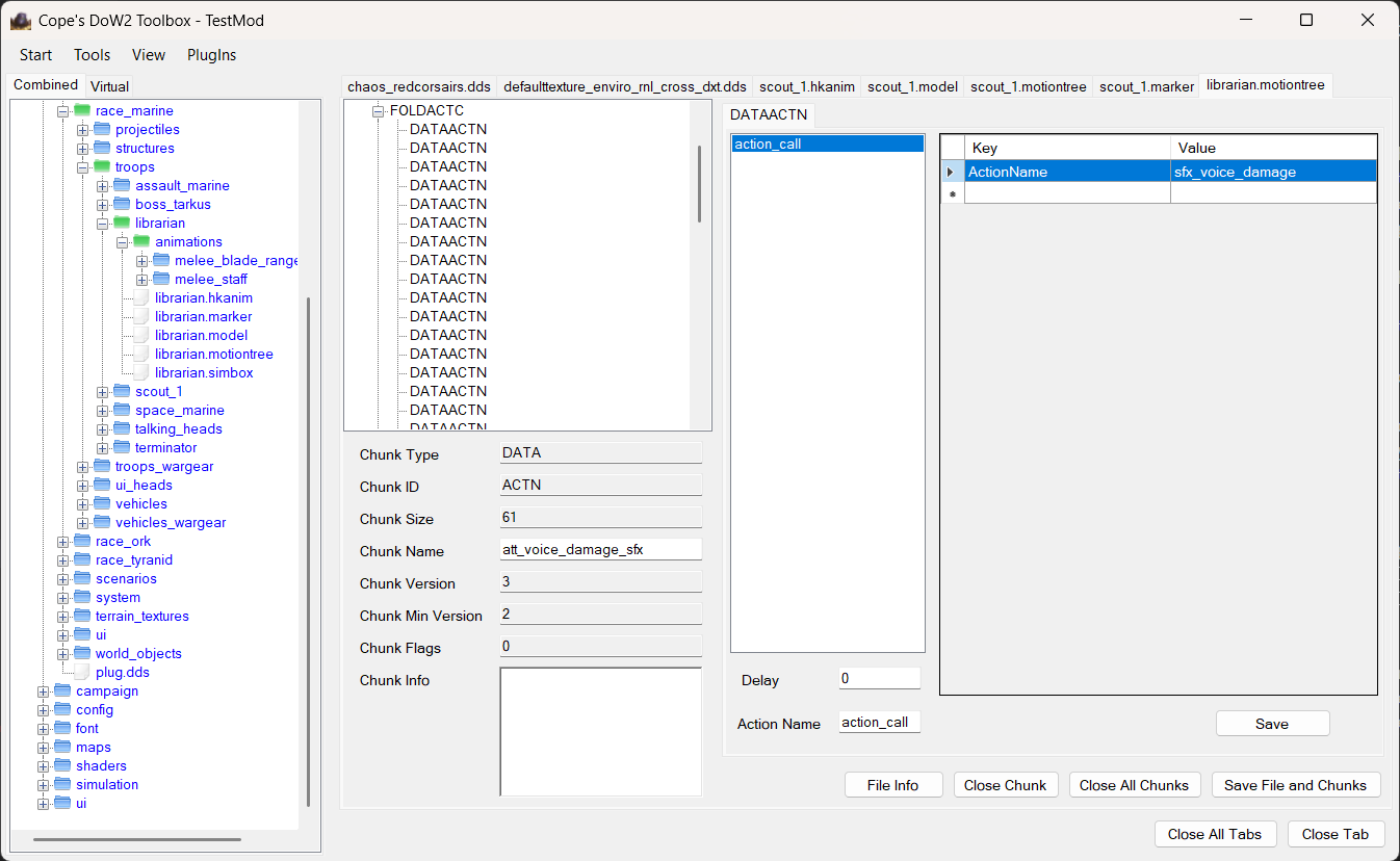Screenshot of Mod Tool for Dawn of War 2